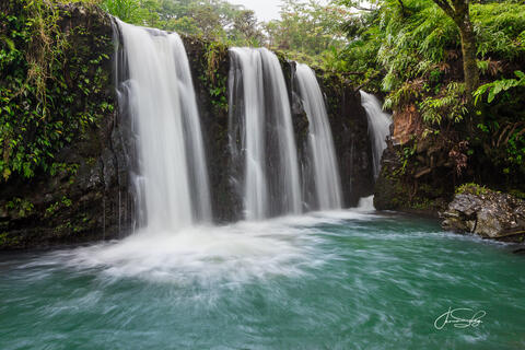 Lower Pua'a Ka'a Falls